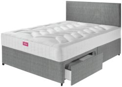 Airspring - Elmdon Deep Ortho Small - Double 2 Drawer - Divan Bed